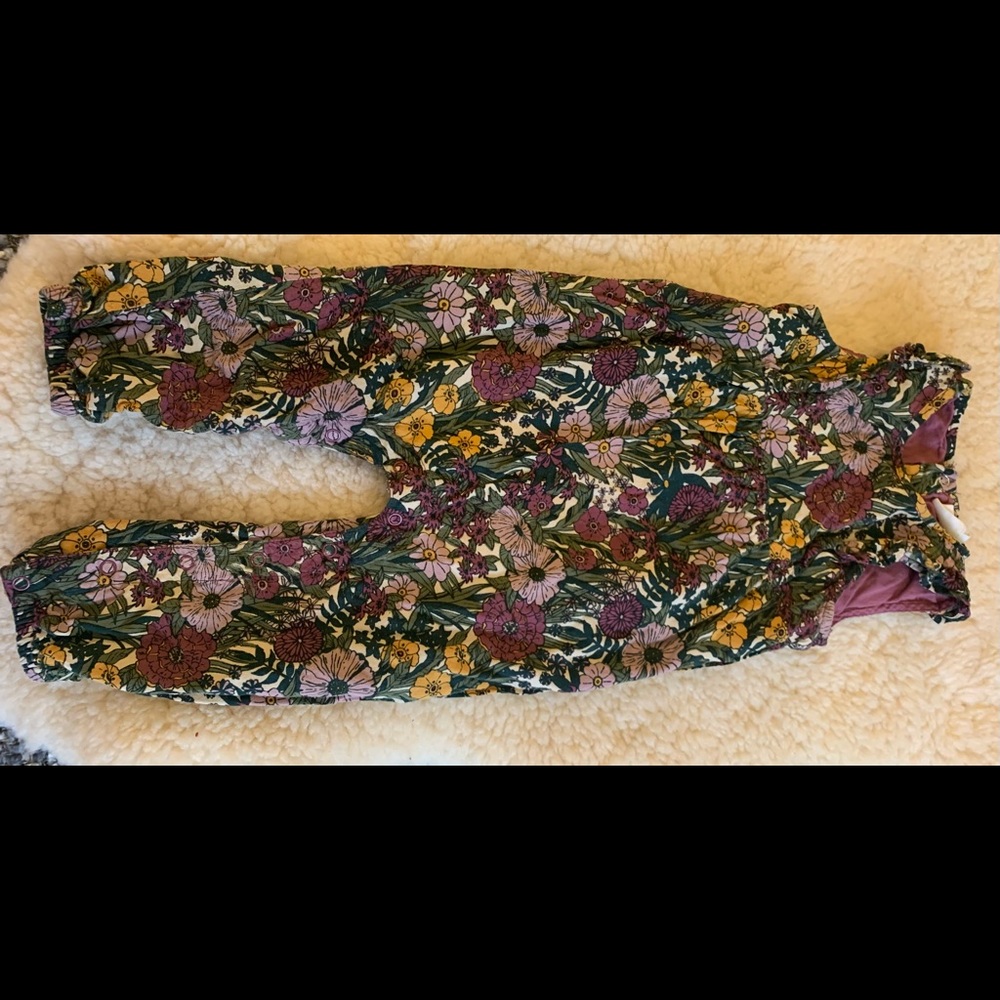 Miny Mo floral romper 12 mo